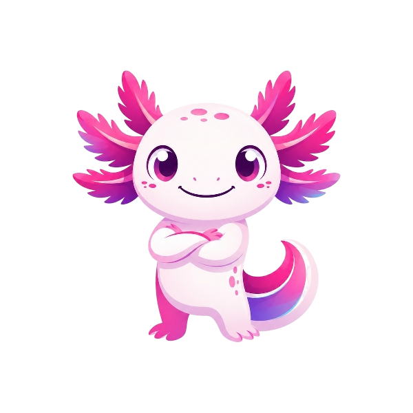 Axo, the axorank mascot